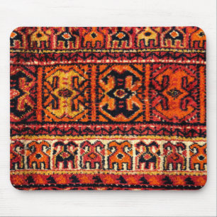 Image of a vintage carpet. Impressive texture Mouse Pad