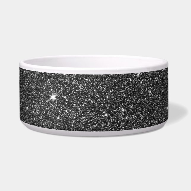 Image of Black and Grey Glitter (Front)