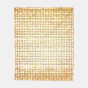 Image of defocused stadium lights. fleece blanket