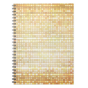Image of defocused stadium lights. notebook