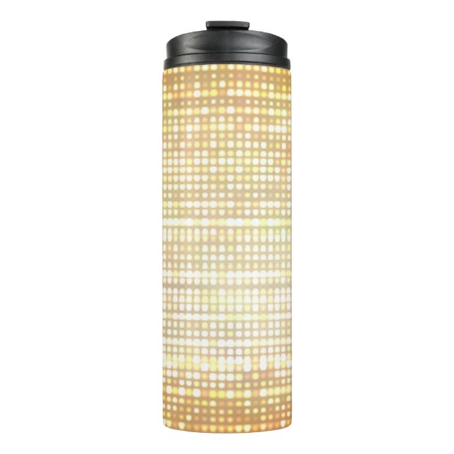 Image of defocused stadium lights. thermal tumbler (Front)