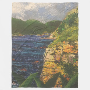 Image of my work The Rock Fleece Blanket