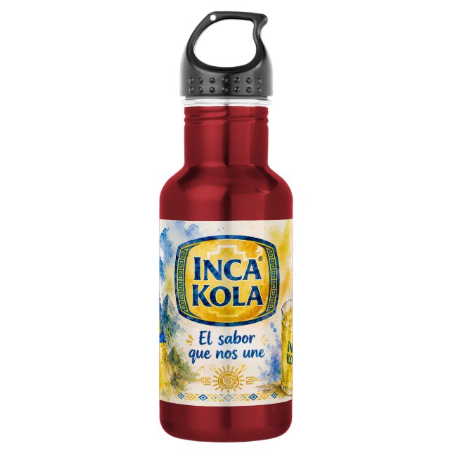 IMAGE OF PERUVIANS' DRINK 532 ML WATER BOTTLE (Front)