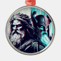 image of the gods zeus and odin togethe
