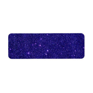 Image of trendy blue glitter