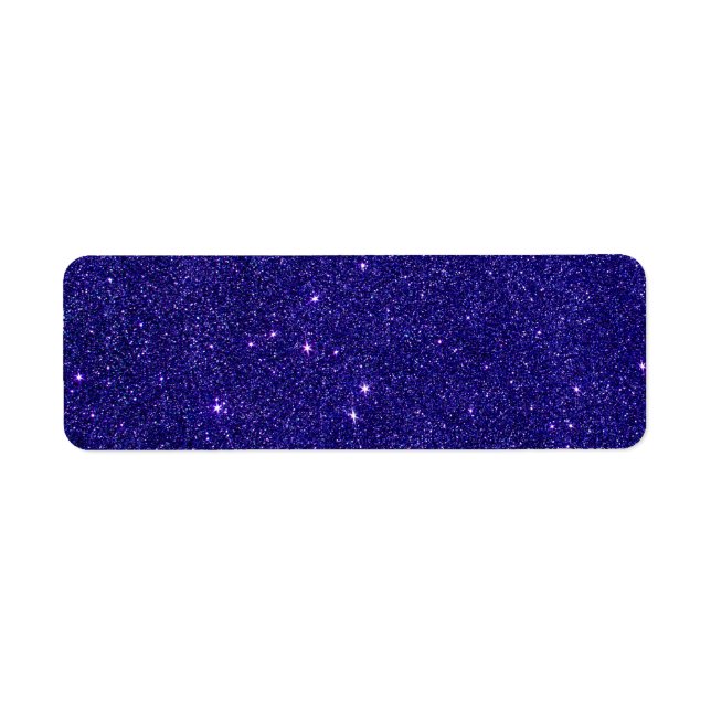 Image of trendy blue glitter (Front)