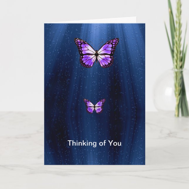 Image papillon pour la carte Get Well Soon (Devant)