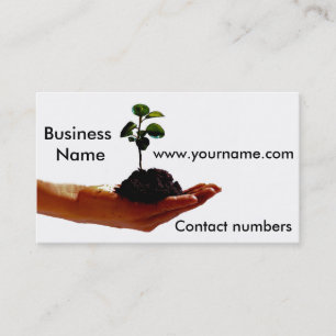 Image plante pour Carte de visite