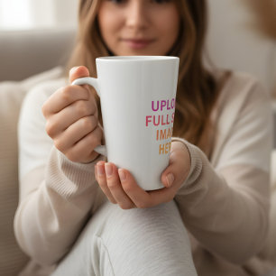 Image pleine taille Photo Blanc Latte Mug