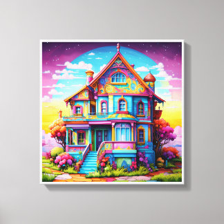 Image printed on canvas for beautiful colours, 201