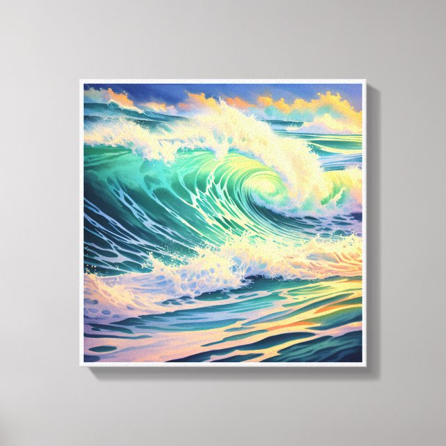 Image printed on canvas for beautiful colours, 203 (Front)