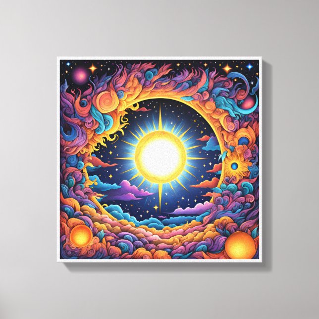 Image printed on canvas for beautiful colours, 204 (Front)