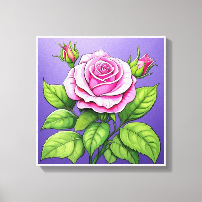 Image printed on canvas for beautiful colours, 68 (Front)