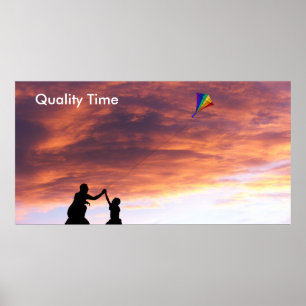 Image volante de cerf-volant pour affiche