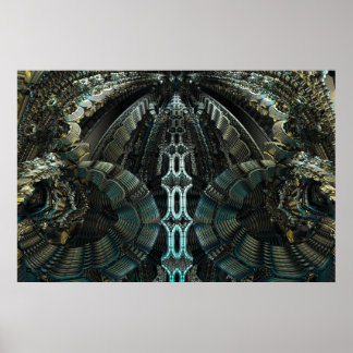 Imagerie Itérale Zone métallique Poster 23