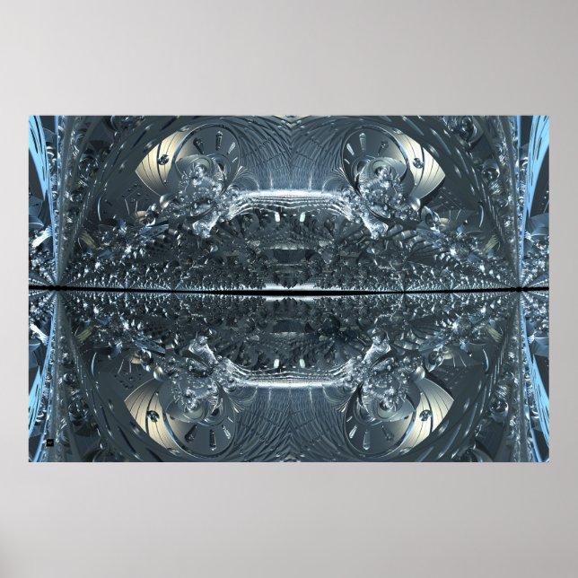 Imagerie itérative Zone métallique Poster 17 (Devant)