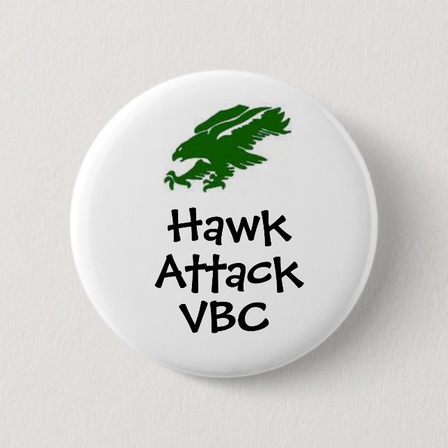 images2, Hawk, Attack, VBC - Customized 2 Inch Round Button (Front)
