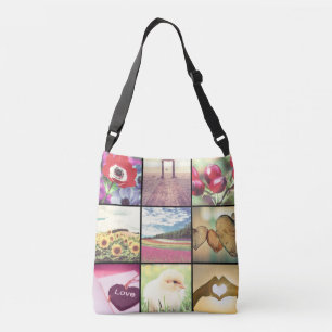 Images and picture crossbody bag