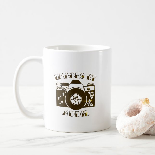 Images by Addie Coffee Mug (With Donut)