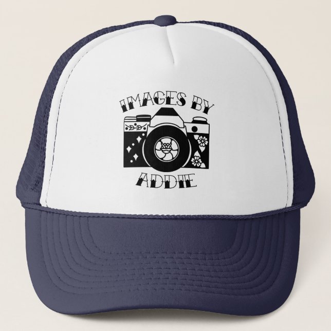 Images by Addie T-shirt Trucker Hat (Front)