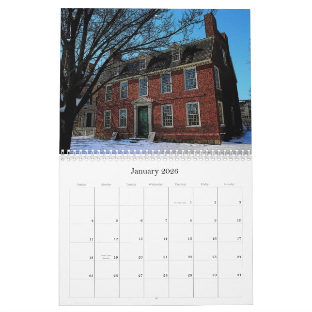 Images de calendrier de Salem (Jan 2026)