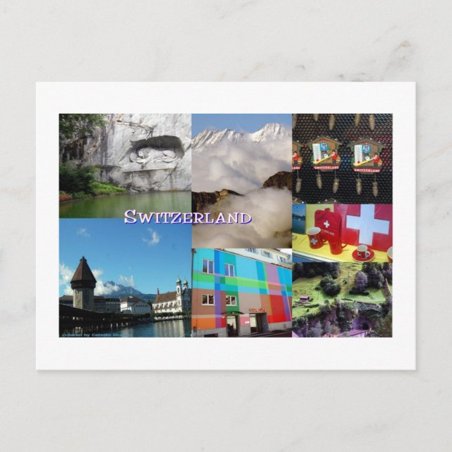 Images de carte postale Suisse (Devant)
