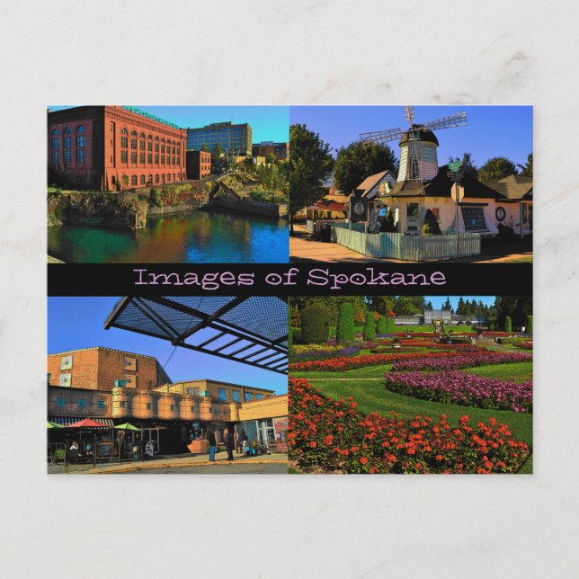 Images de la carte postale Spokane (Devant)