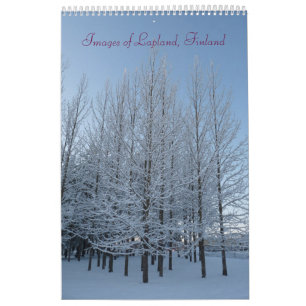 Images du calendrier 2011 de la Laponie