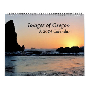 Images du calendrier Oregon A 2024