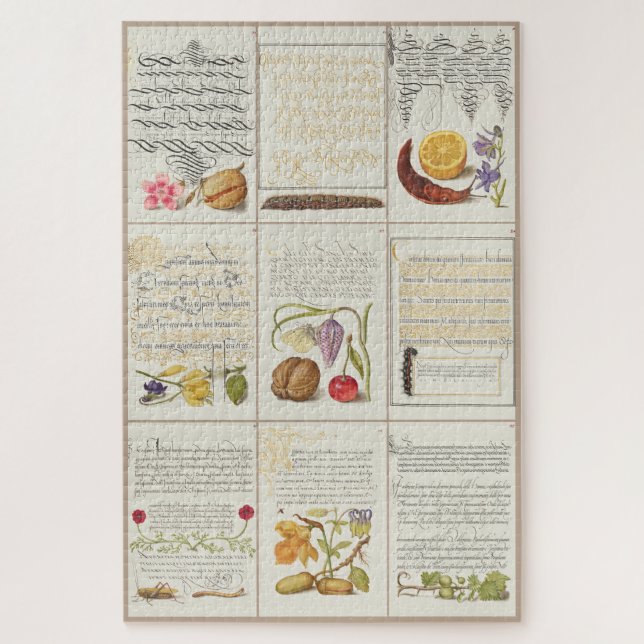 Images from Mira Calligraphiae Monumenta 006 Jigsaw Puzzle (Vertical)