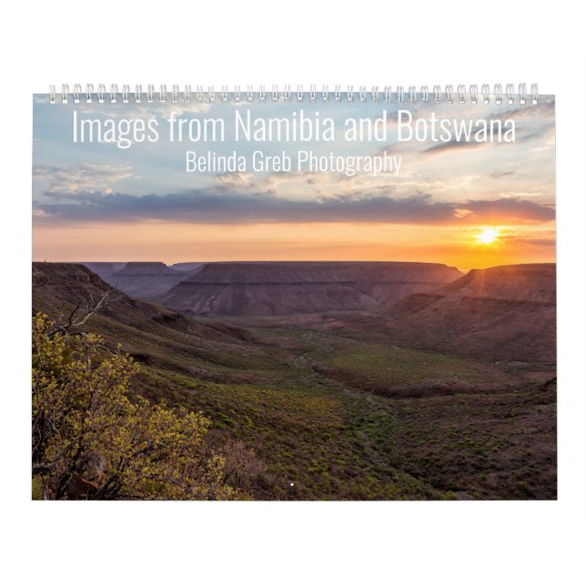 Images from Namibia and Botswana Calendar (Cover)