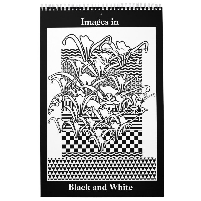 Images In Black and White Calendar (Cover)