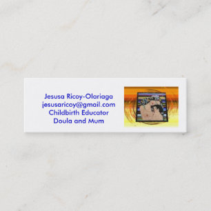 images, Jesusa Ricoy-Olariagajesus... - Customized Mini Business Card