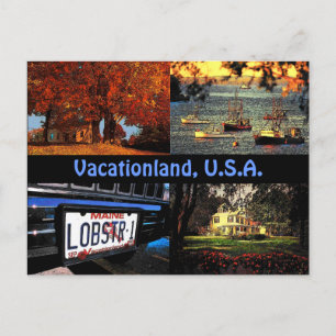 Images of Maine Postcard - Customized