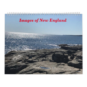 Images of New England 12 Month Calendar