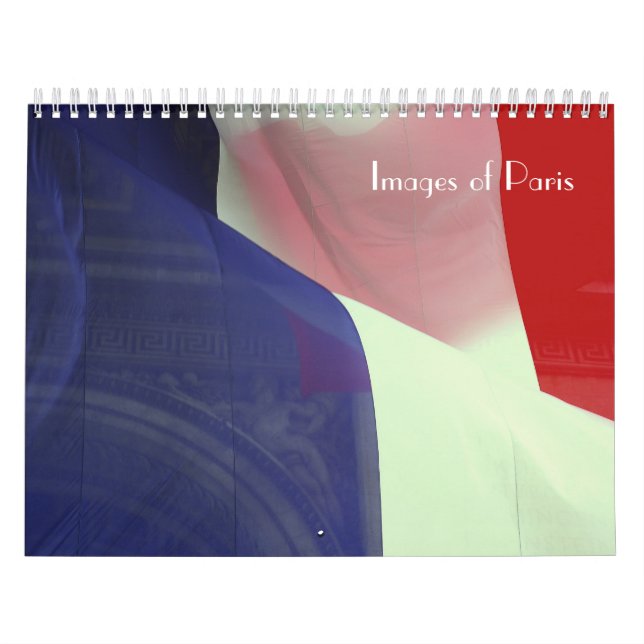 Images of Paris Calendar (Cover)