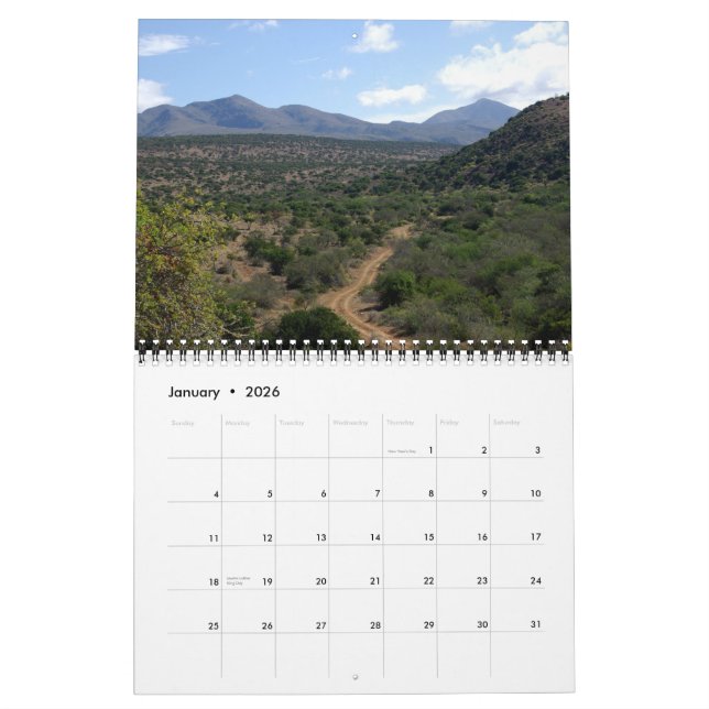 Images of South Africa Calendar (Jan 2026)