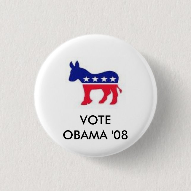 images, VOTE                    OBAMA '08 1 Inch Round Button (Front)