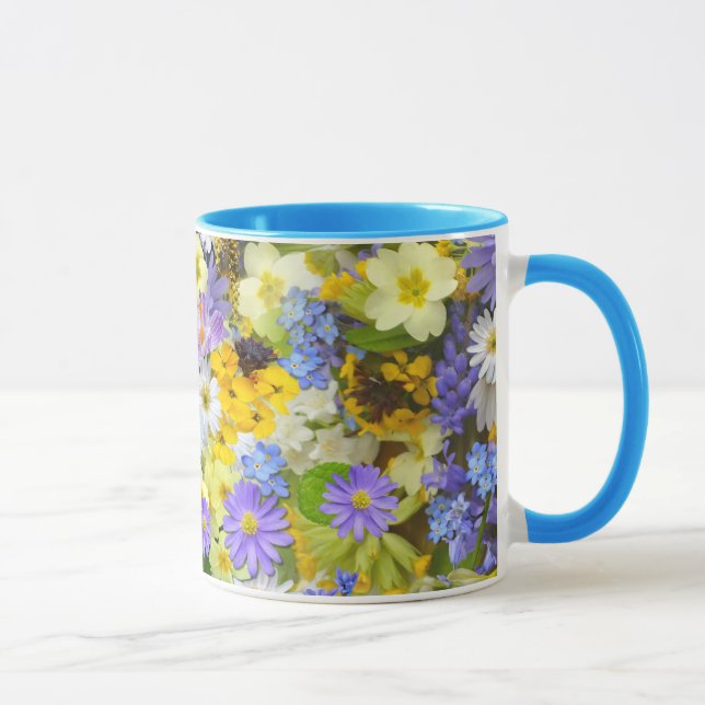 images with flowers mug (Right)
