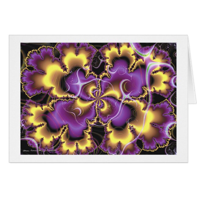 Imaginaire 2 de fractale (Devant horizontal)