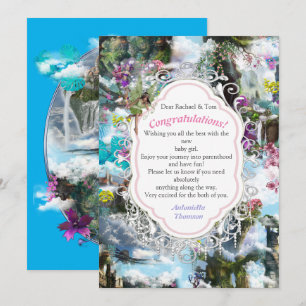 Imaginaire Autres mondes dans le Carte de remercie