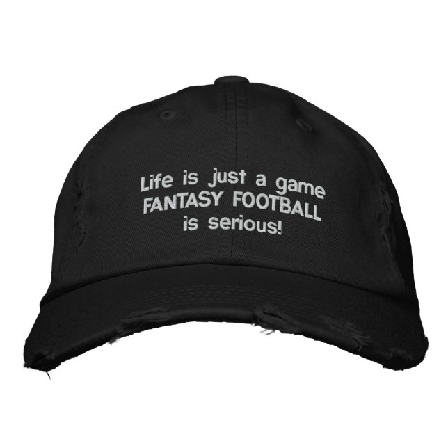 IMAGINAIRE Casquette de FOOTBALL brodé (Devant)