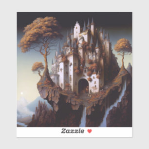 Imaginaire Castle Imaginaire Art Sticker
