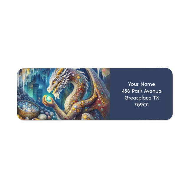 Imaginaire Caverne De Pierre Dragon Mignonne. (Devant)