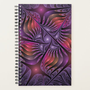 Imaginaire coloré Abstrait Trippy Violet Fractal