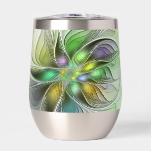 Imaginaire coloré Fleur moderne Abstrait Fractal