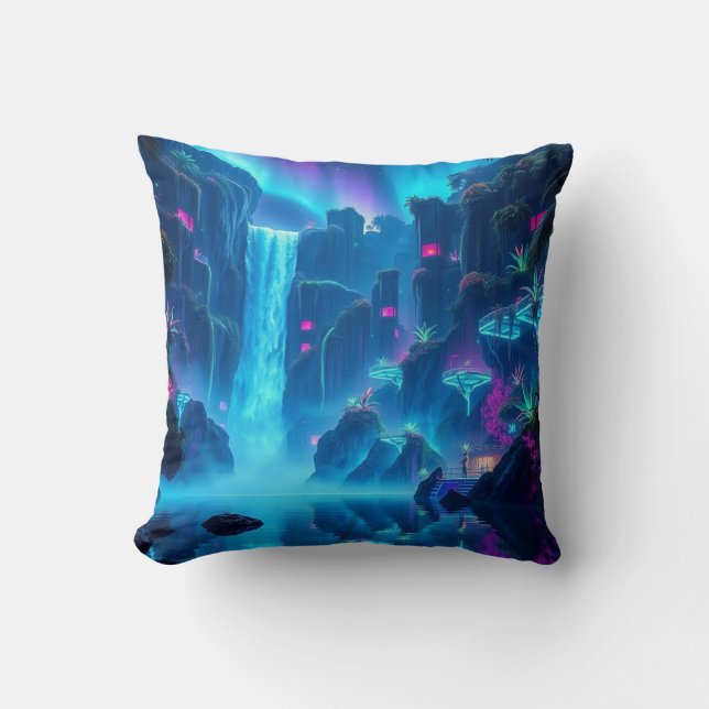 Imaginaire coussin à 2 côtés Neon (Recto)