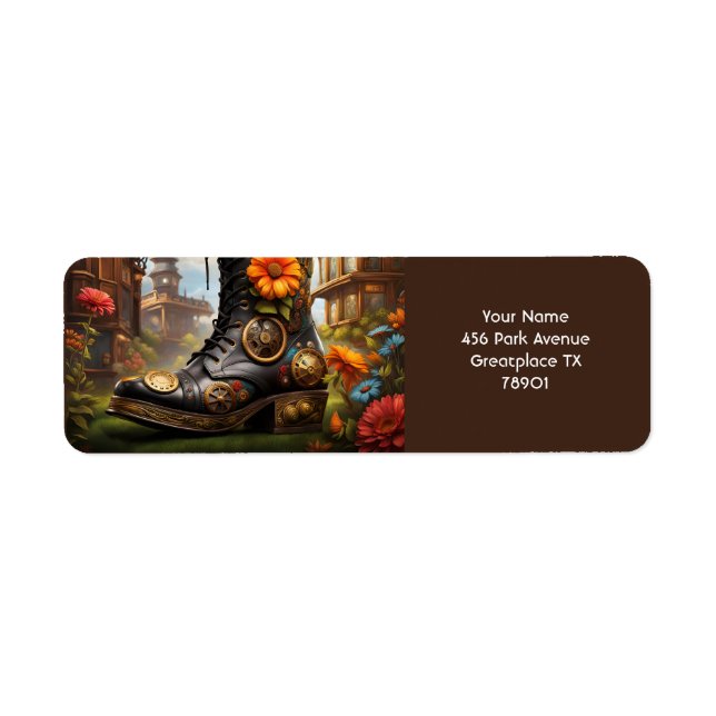 Imaginaire Cute Vivid Steampunk Boot House (Devant)