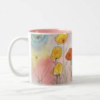 Imaginaire Dandelion Aquarelle Design Café Mug