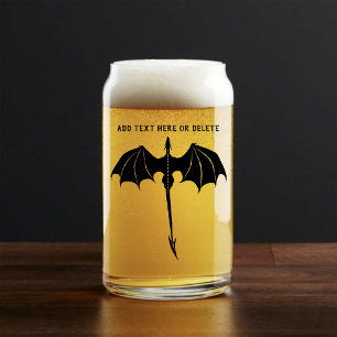 Imaginaire de dragon de vol tribal noir